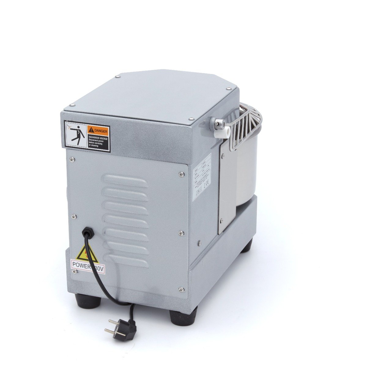 Dough Mixer - 8L - 4,5kg Dough - Silver - Image 4