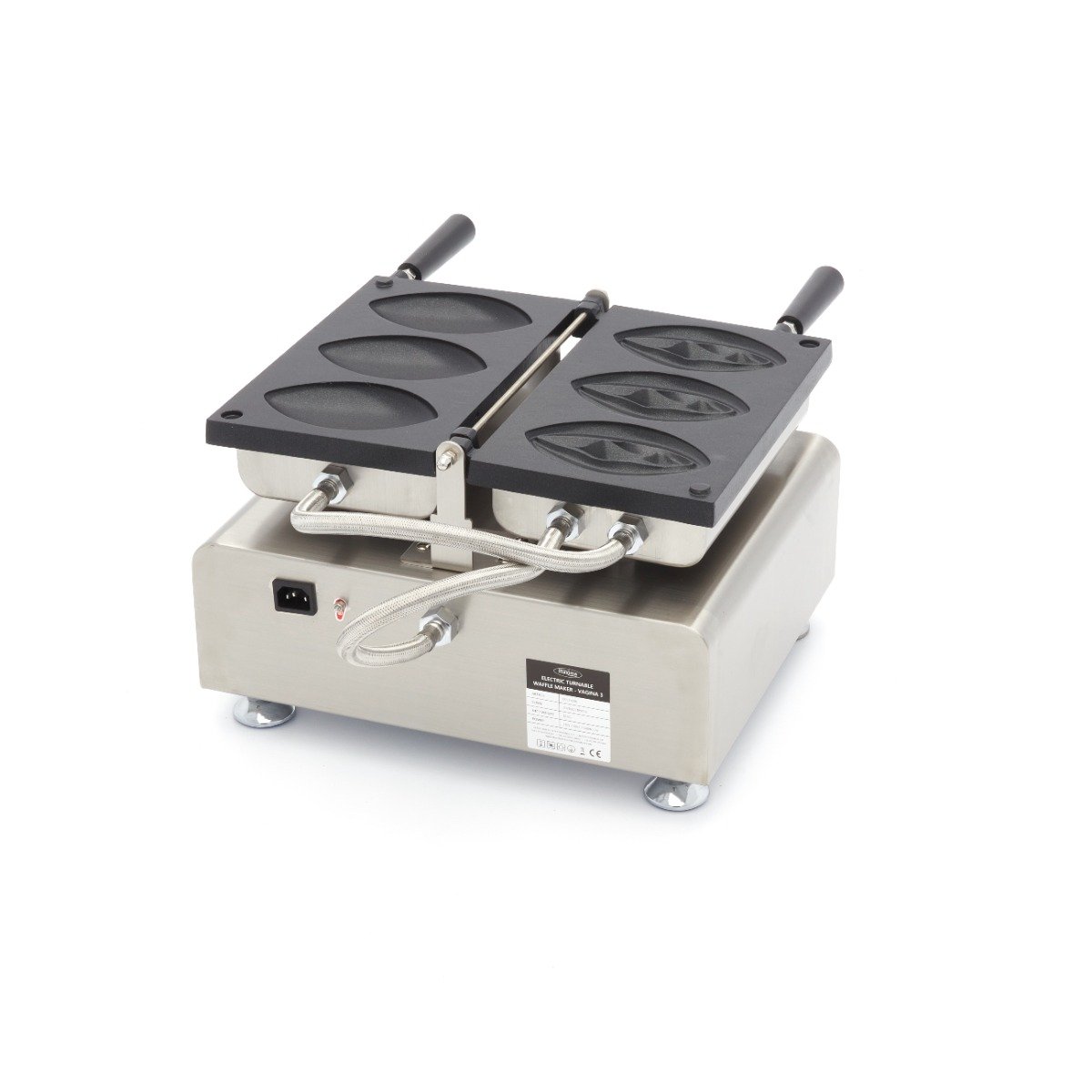 Waffle Maker - 3 Pieces - Vagina - Rotatable - Image 4