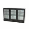 Drinks Fridge - 3 Hinged Doors - 6 Adjustable Shelves