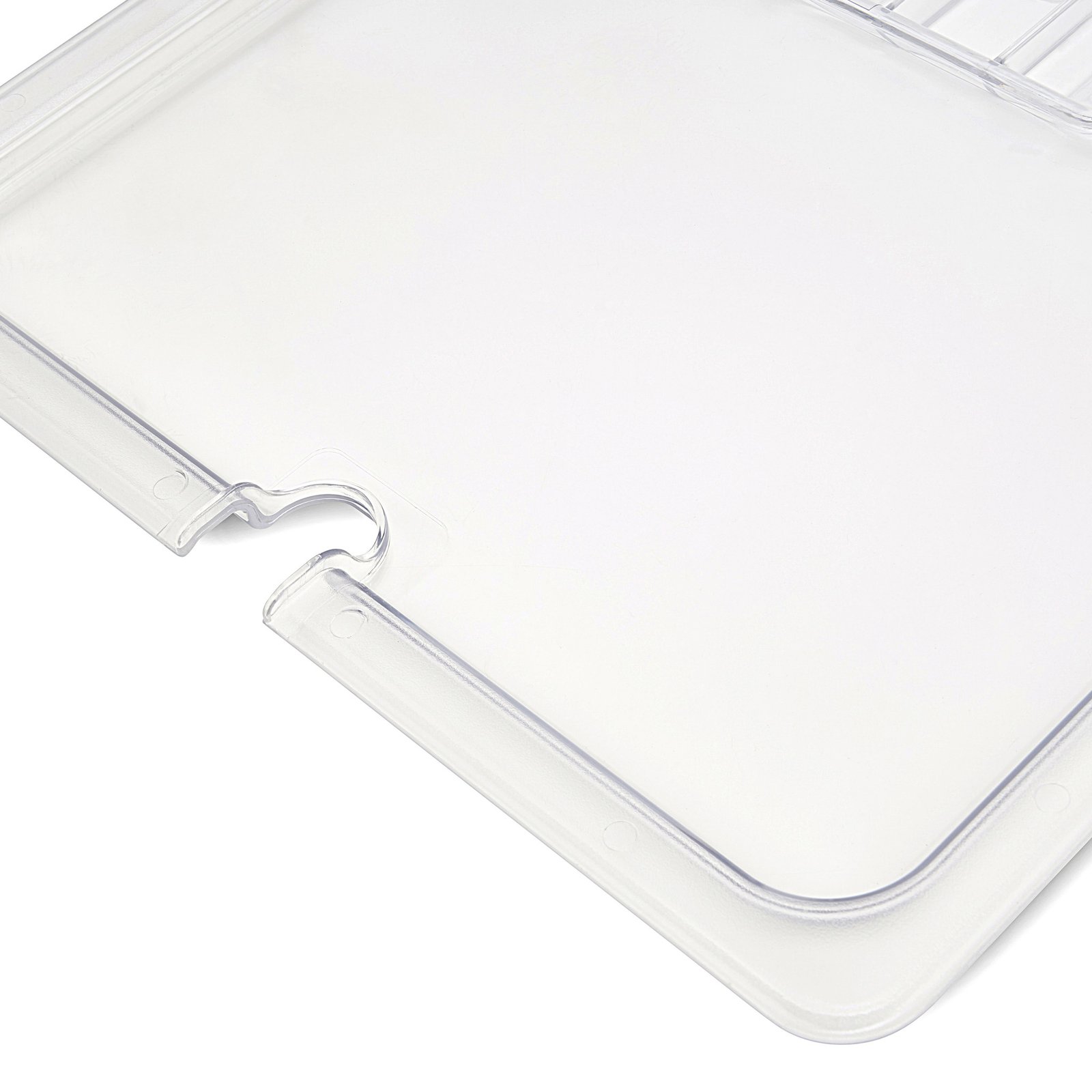 Gastronorm Lid - 1/1 GN - Polycarbonate - with Recess - Image 3