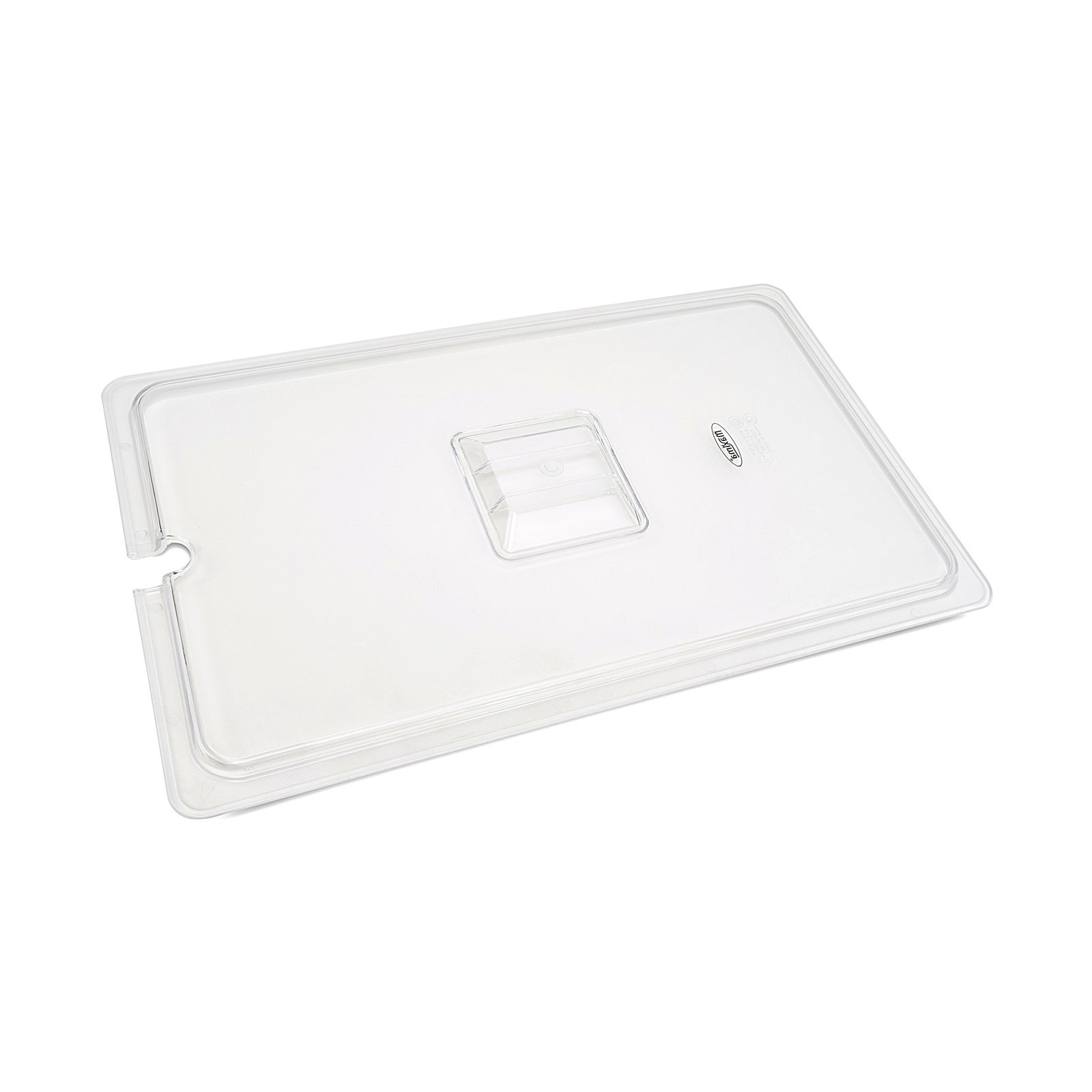 Gastronorm Lid - 1/1 GN - Polycarbonate - with Recess - Image 2
