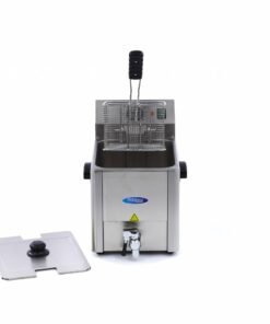 Alternative view of Deep Fryer - 8L - 1 Basket - with Drain Tap