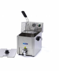 Deep Fryer - 8L - 1 Basket - with Drain Tap