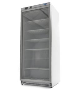 Freezer - 600L - White - with Glass Door