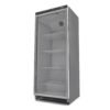 Fridge - 600L - Black - with Glass Door