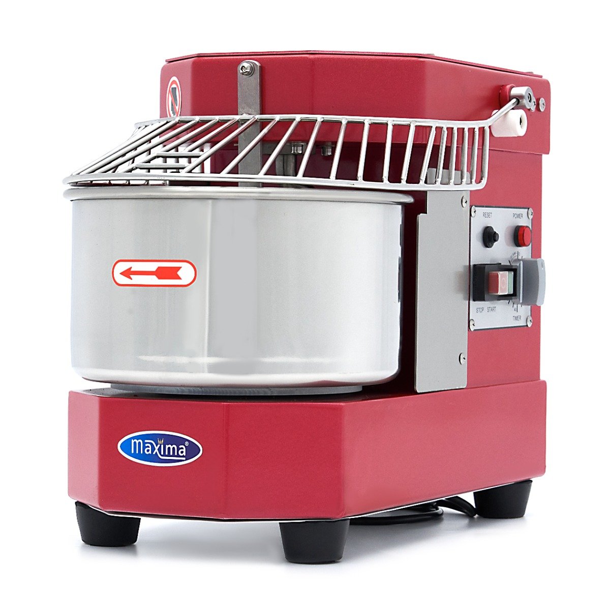 Dough Mixer - 8L - 4,5kg Dough - Raspberry Red