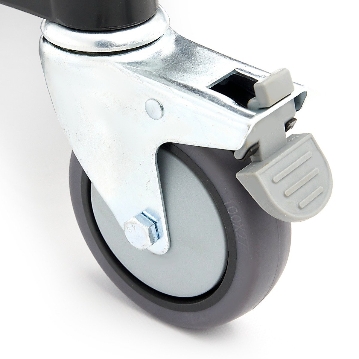 Serving Trolley – 3 Plastic Shelves – 103 x 50,5cm - Image 5