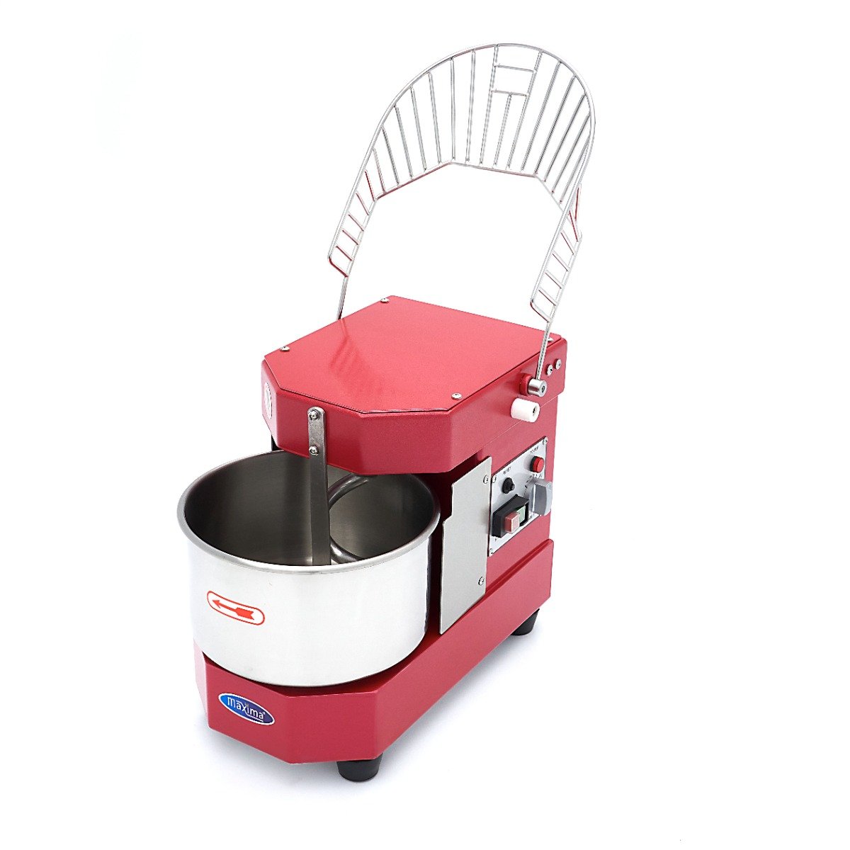 Dough Mixer - 8L - 4,5kg Dough - Raspberry Red - Image 6