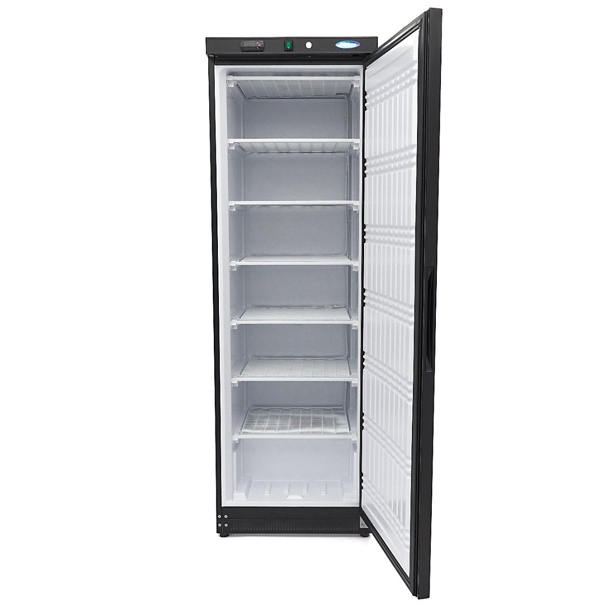 Freezer - 400L - 6 Fixed Shelves - Black - Image 5