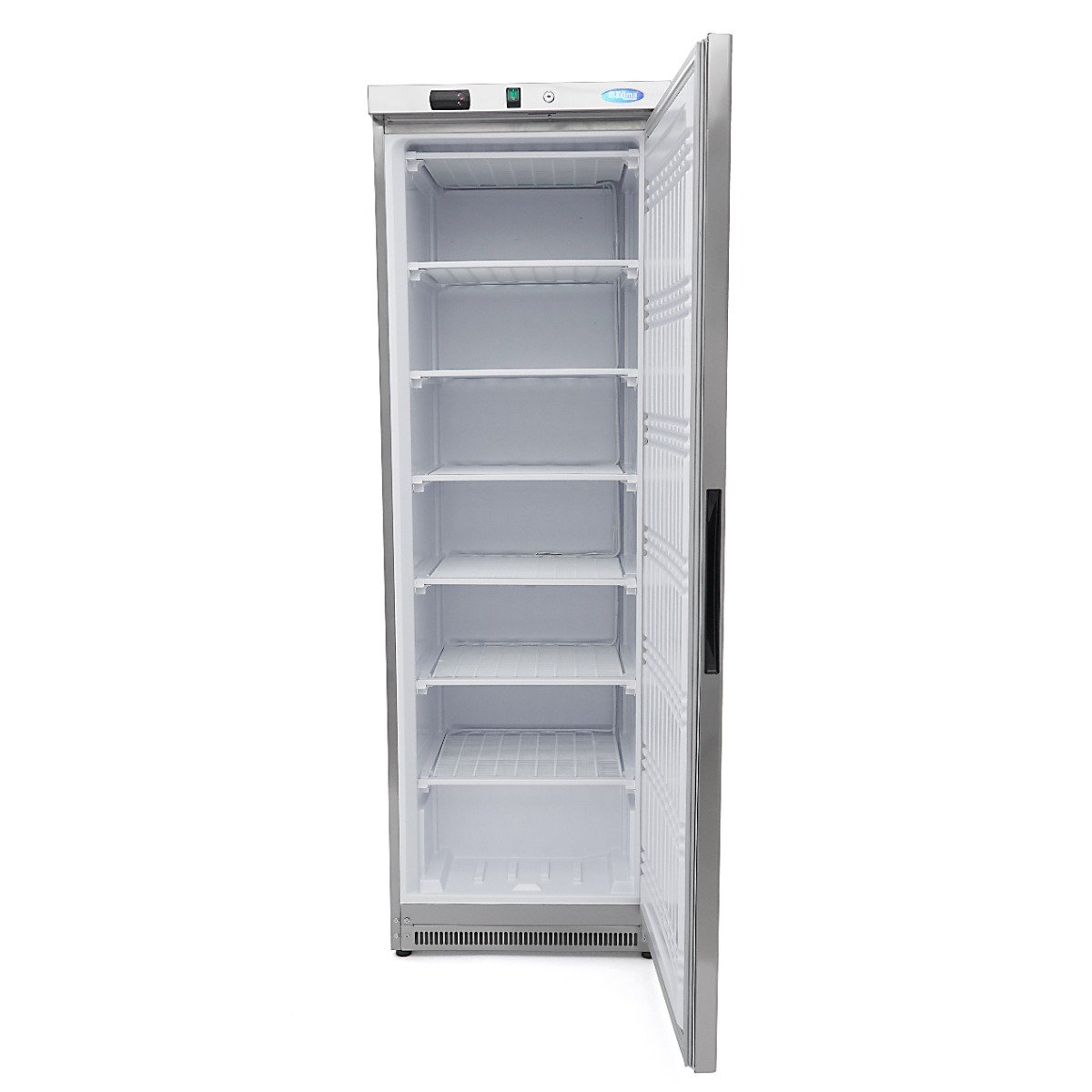 Freezer - 400L - 6 Fixed Shelves - Stainless Steel - Image 5