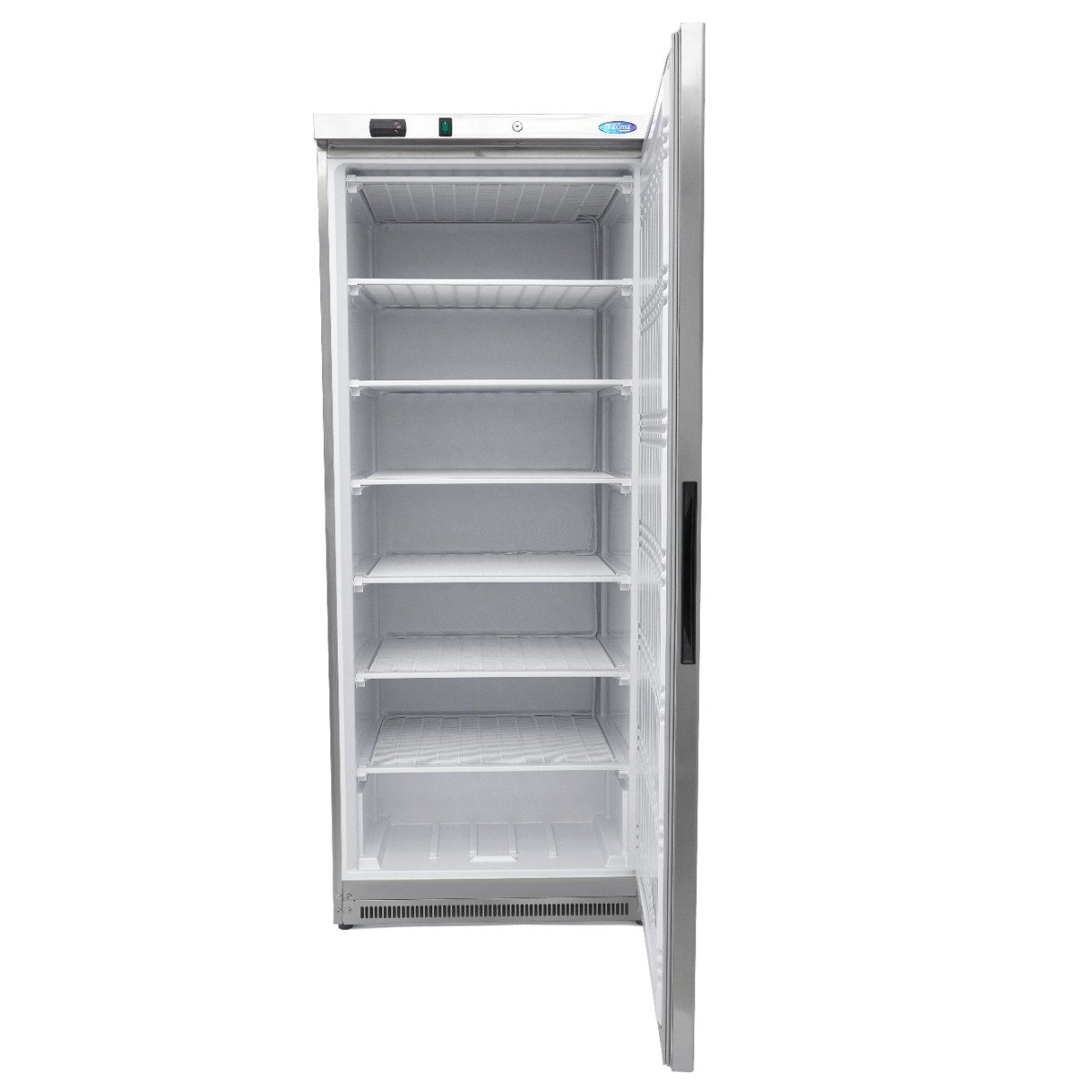 Freezer - 600L - 6 Fixed Shelves - Stainless Steel - Image 5