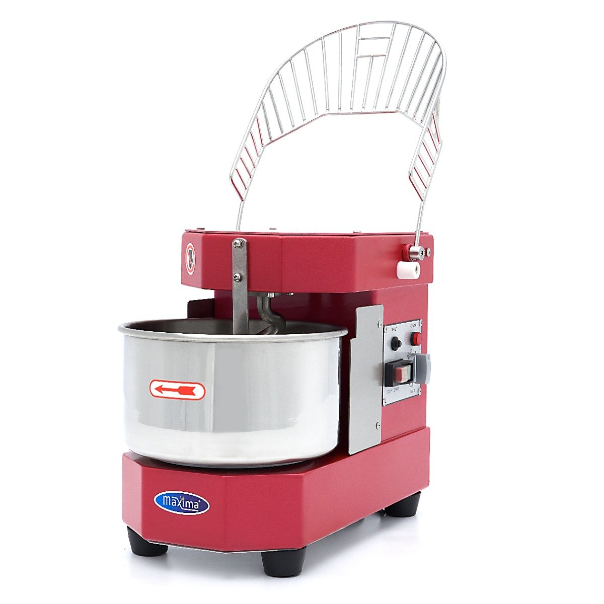 Dough Mixer - 8L - 4,5kg Dough - Raspberry Red - Image 5