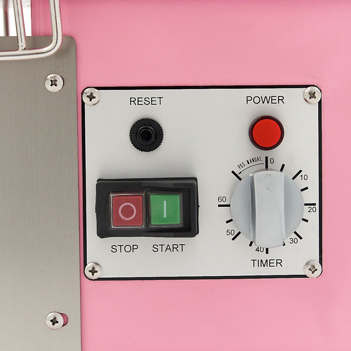 Dough Mixer - 8L - 4,5kg Dough - Pink - Image 8