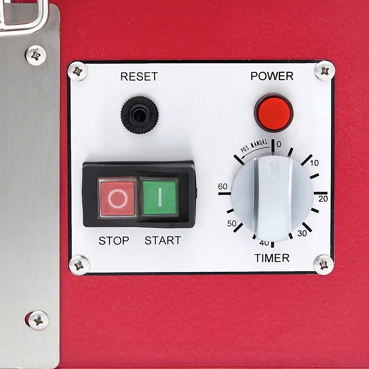 Dough Mixer - 8L - 4,5kg Dough - Raspberry Red - Image 8