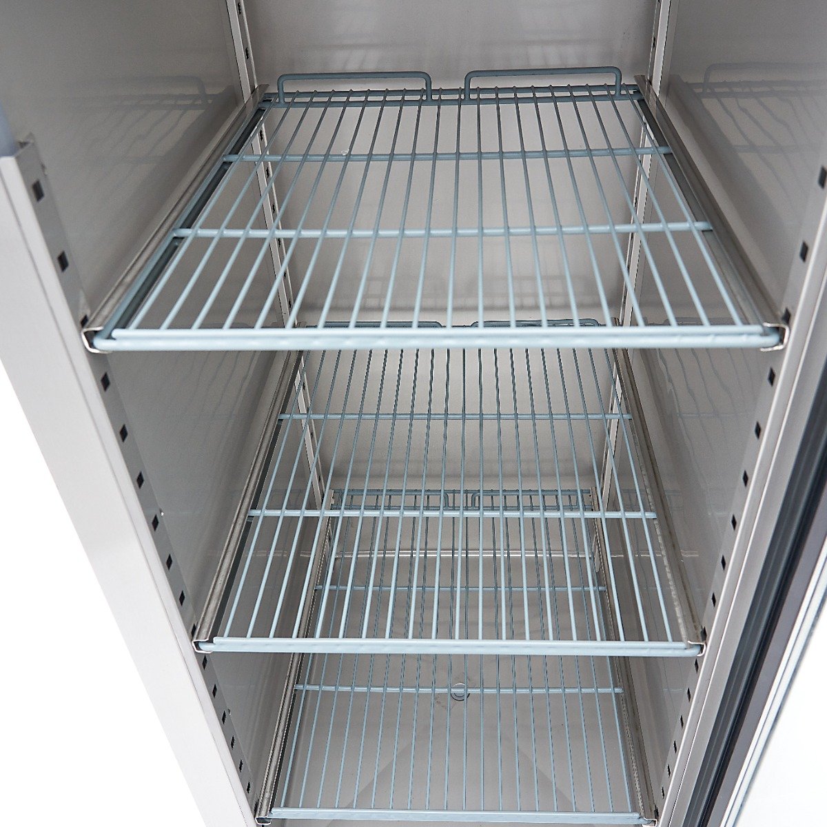 Freezer - 600L - 3 Adjustable Shelves (2/1GN) - Stainless Steel - with Glass Door - Image 10