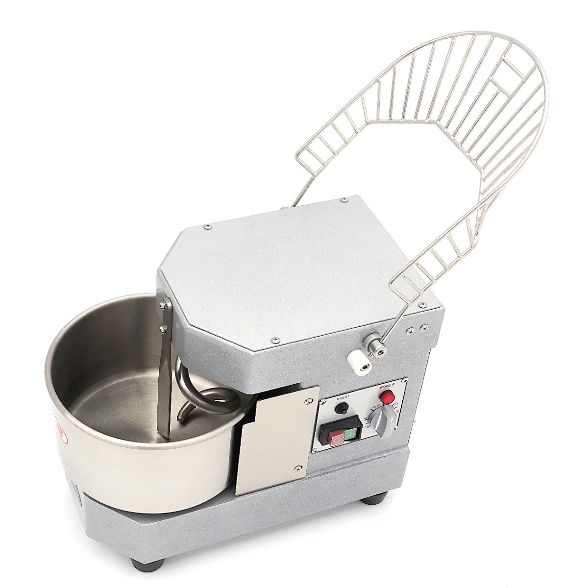 Dough Mixer - 8L - 4,5kg Dough - Silver - Image 6