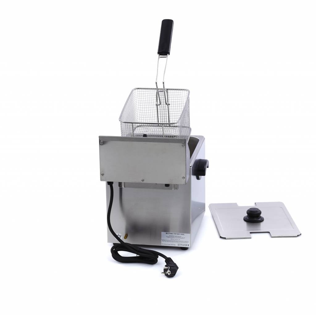 Deep Fryer - 8L - 1 Basket - with Drain Tap - Image 4