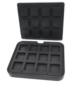 Tartlet Mould - Square - 72/62 mm - 12 pieces