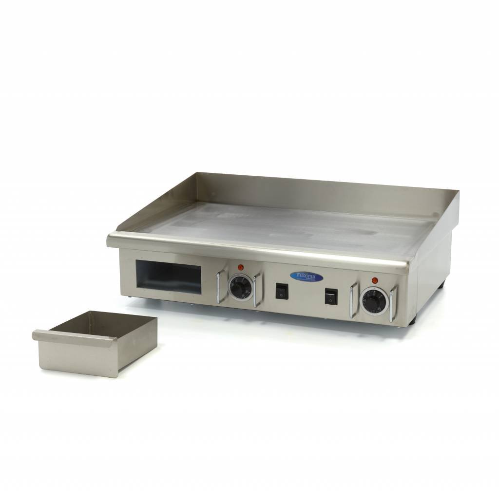 Griddle - Smooth - 73cm - incl Drip Tray - 400V - Image 5