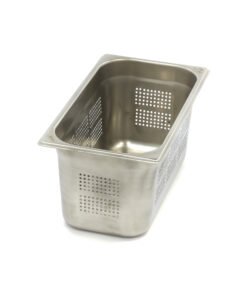 Gastronorm Container - 1/3 GN - 15cm Deep - Stainless Steel - Perforated
