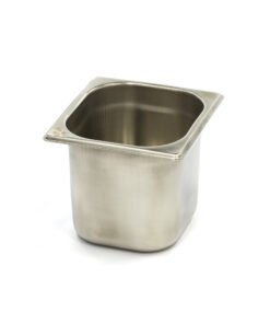 Gastronorm Container - 1/6 GN - 15cm Deep - Stainless Steel