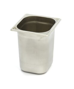 Gastronorm Container - 1/6 GN - 20cm Deep - Stainless Steel