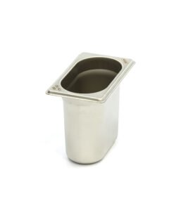 Gastronorm Container - 1/9 GN - 15cm Deep - Stainless Steel