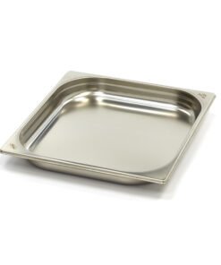 Gastronorm Container - 2/3 GN - 4cm Deep - Stainless Steel