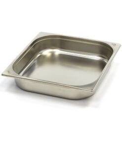 Gastronorm Container - 2/3 GN - 6,5cm Deep - Stainless Steel