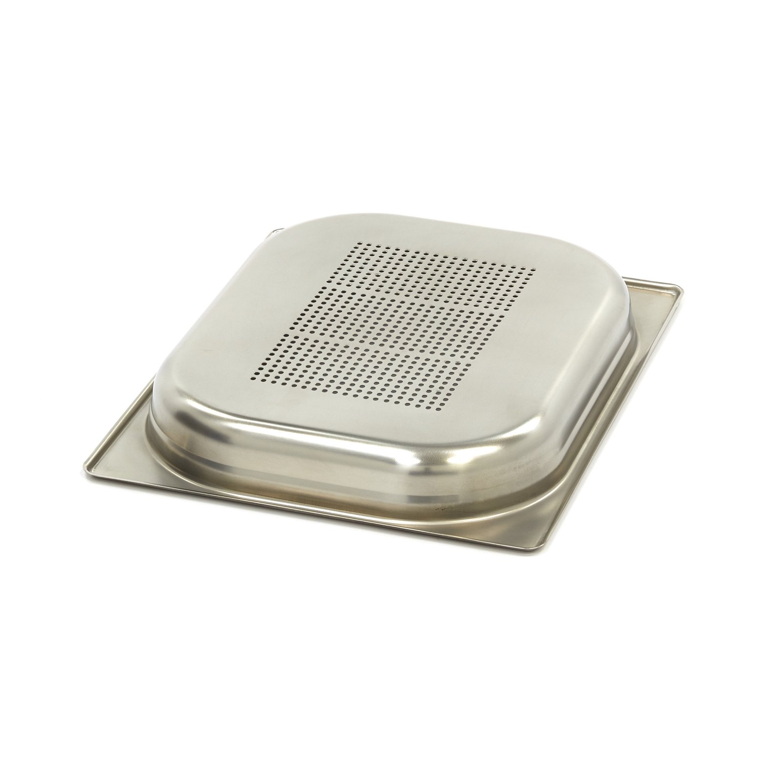 Gastronorm Container - 1/2 GN - 4cm Deep - Stainless Steel - Perforated - Image 2