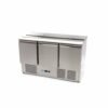 Saladette - 400L - 137cm - 3 Doors - incl Cutting Board