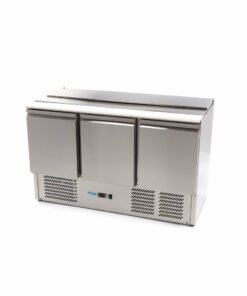 Saladette - 400L - 137cm - 3 Doors - incl Cutting Board